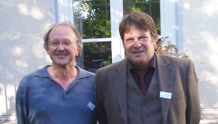 Foto von Peter Lehmann und Reinhold Hasel